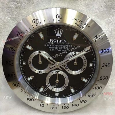 Replica Rolex Cosmograph Daytona Wall Clock - Dealers Clock